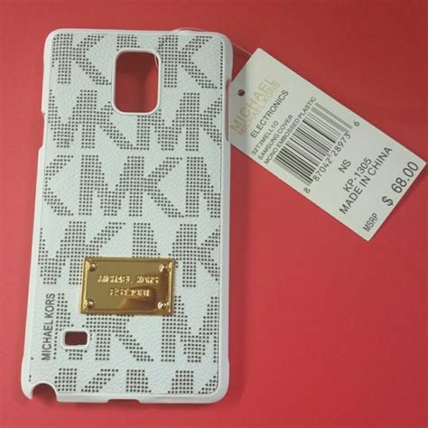 michael kors phone cases for galaxy note 3|Michael Kors 76 White Samsung Galaxy Note 3 Screen Phone .